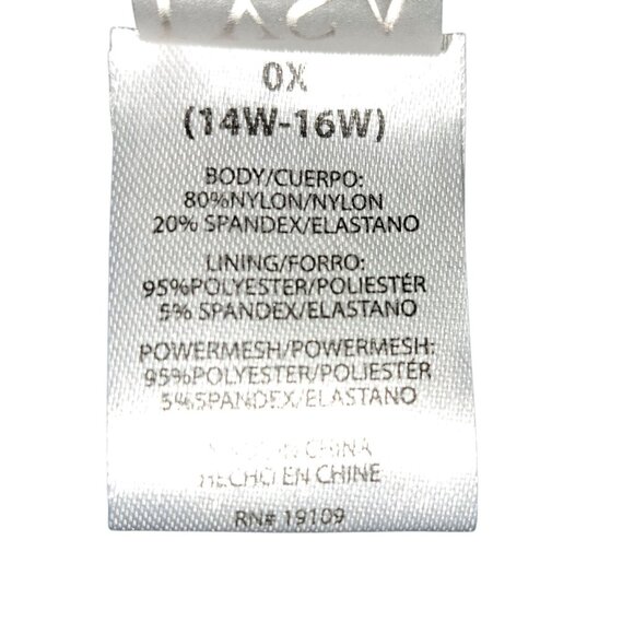 Womens Plus Size (14W-16W) Black Swim Bottom UPF 50+Sun Protection - Picture 4 of 7